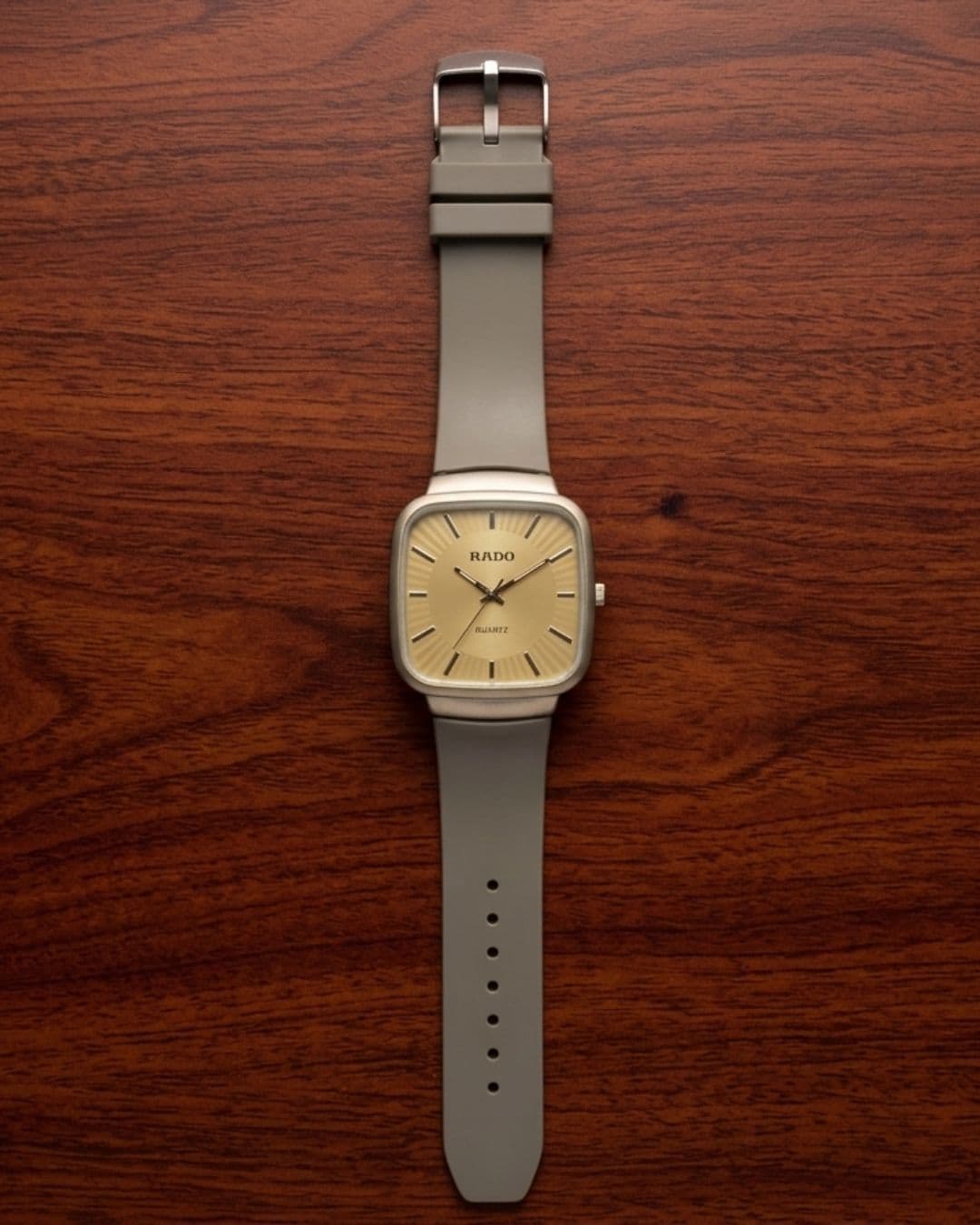 Rado Slim Watch for Men & Women Soft Strap | Free Delivery